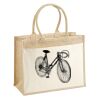 Cotton Pocket Jute Shopper Thumbnail