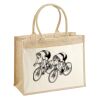 Cotton Pocket Jute Shopper Thumbnail
