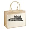 Cotton Pocket Jute Shopper Thumbnail