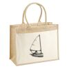 Cotton Pocket Jute Shopper Thumbnail