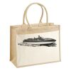 Cotton Pocket Jute Shopper Thumbnail