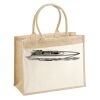Cotton Pocket Jute Shopper Thumbnail
