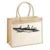 Cotton Pocket Jute Shopper Thumbnail