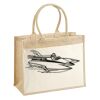 Cotton Pocket Jute Shopper Thumbnail