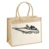 Cotton Pocket Jute Shopper Thumbnail