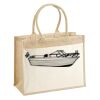Cotton Pocket Jute Shopper Thumbnail