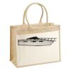 Cotton Pocket Jute Shopper Thumbnail
