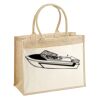Cotton Pocket Jute Shopper Thumbnail