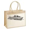 Cotton Pocket Jute Shopper Thumbnail