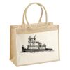 Cotton Pocket Jute Shopper Thumbnail