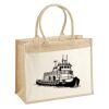 Cotton Pocket Jute Shopper Thumbnail