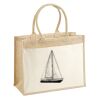 Cotton Pocket Jute Shopper Thumbnail