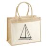 Cotton Pocket Jute Shopper Thumbnail