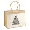 Cotton Pocket Jute Shopper Thumbnail