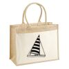 Cotton Pocket Jute Shopper Thumbnail