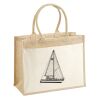 Cotton Pocket Jute Shopper Thumbnail