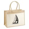 Cotton Pocket Jute Shopper Thumbnail