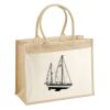 Cotton Pocket Jute Shopper Thumbnail