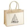 Cotton Pocket Jute Shopper Thumbnail