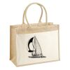 Cotton Pocket Jute Shopper Thumbnail
