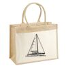 Cotton Pocket Jute Shopper Thumbnail