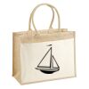 Cotton Pocket Jute Shopper Thumbnail