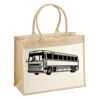 Cotton Pocket Jute Shopper Thumbnail