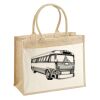 Cotton Pocket Jute Shopper Thumbnail