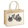 Cotton Pocket Jute Shopper Thumbnail