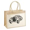 Cotton Pocket Jute Shopper Thumbnail