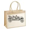 Cotton Pocket Jute Shopper Thumbnail