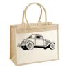 Cotton Pocket Jute Shopper Thumbnail