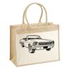 Cotton Pocket Jute Shopper Thumbnail