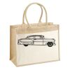 Cotton Pocket Jute Shopper Thumbnail