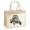 Cotton Pocket Jute Shopper Thumbnail