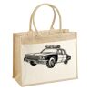 Cotton Pocket Jute Shopper Thumbnail
