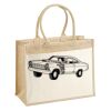Cotton Pocket Jute Shopper Thumbnail