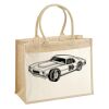 Cotton Pocket Jute Shopper Thumbnail