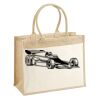 Cotton Pocket Jute Shopper Thumbnail