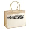 Cotton Pocket Jute Shopper Thumbnail