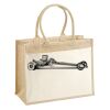 Cotton Pocket Jute Shopper Thumbnail