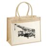 Cotton Pocket Jute Shopper Thumbnail