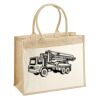 Cotton Pocket Jute Shopper Thumbnail