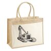 Cotton Pocket Jute Shopper Thumbnail