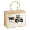 Cotton Pocket Jute Shopper Thumbnail
