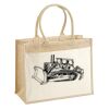 Cotton Pocket Jute Shopper Thumbnail