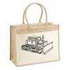 Cotton Pocket Jute Shopper Thumbnail