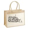 Cotton Pocket Jute Shopper Thumbnail