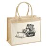 Cotton Pocket Jute Shopper Thumbnail