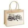 Cotton Pocket Jute Shopper Thumbnail